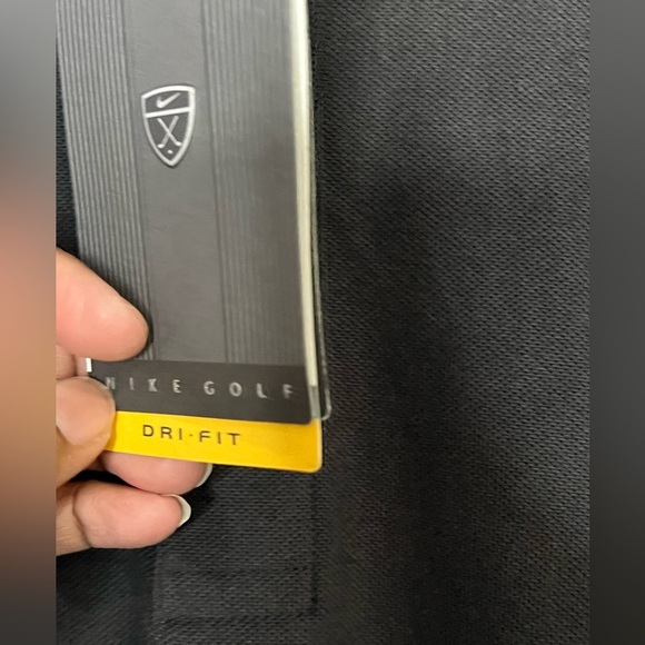 NWT - Nike Men’s black polo shirt - Size Small - Picture 4 of 7